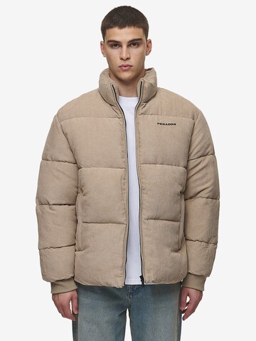 Veste d’hiver Pegador en beige : devant