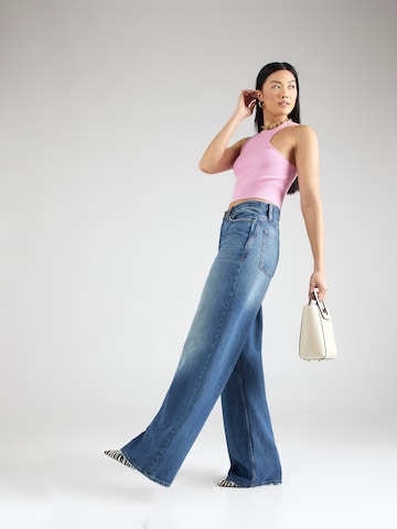 Wide leg Jeans 'THE 1978' de la FRAME pe albastru