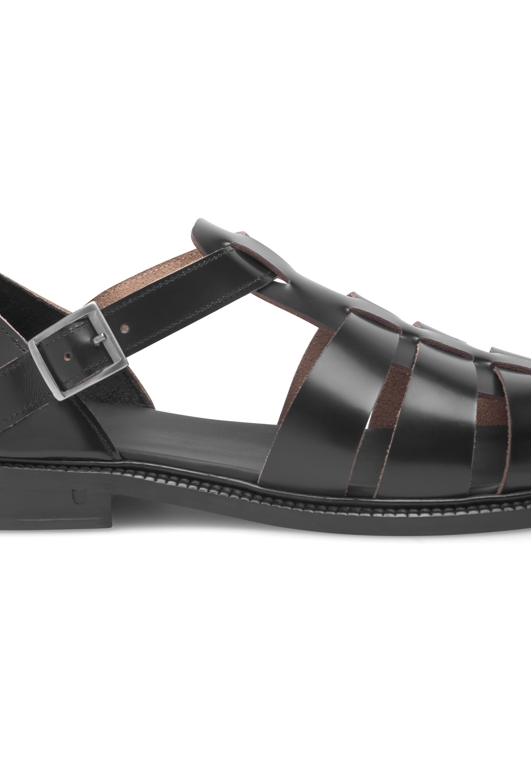 Henry Stevens Sandal 'Wallace FSI' in Black