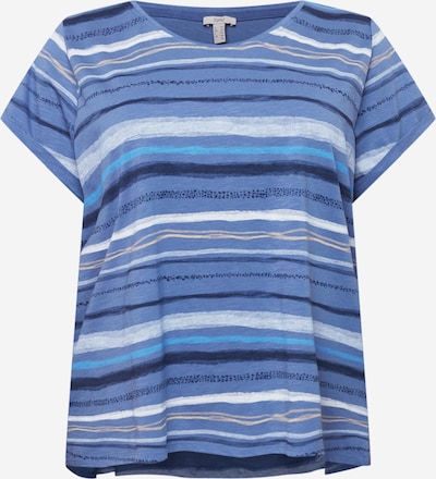 Esprit Curves Camisa em azul / mistura de cores, Vista do produto