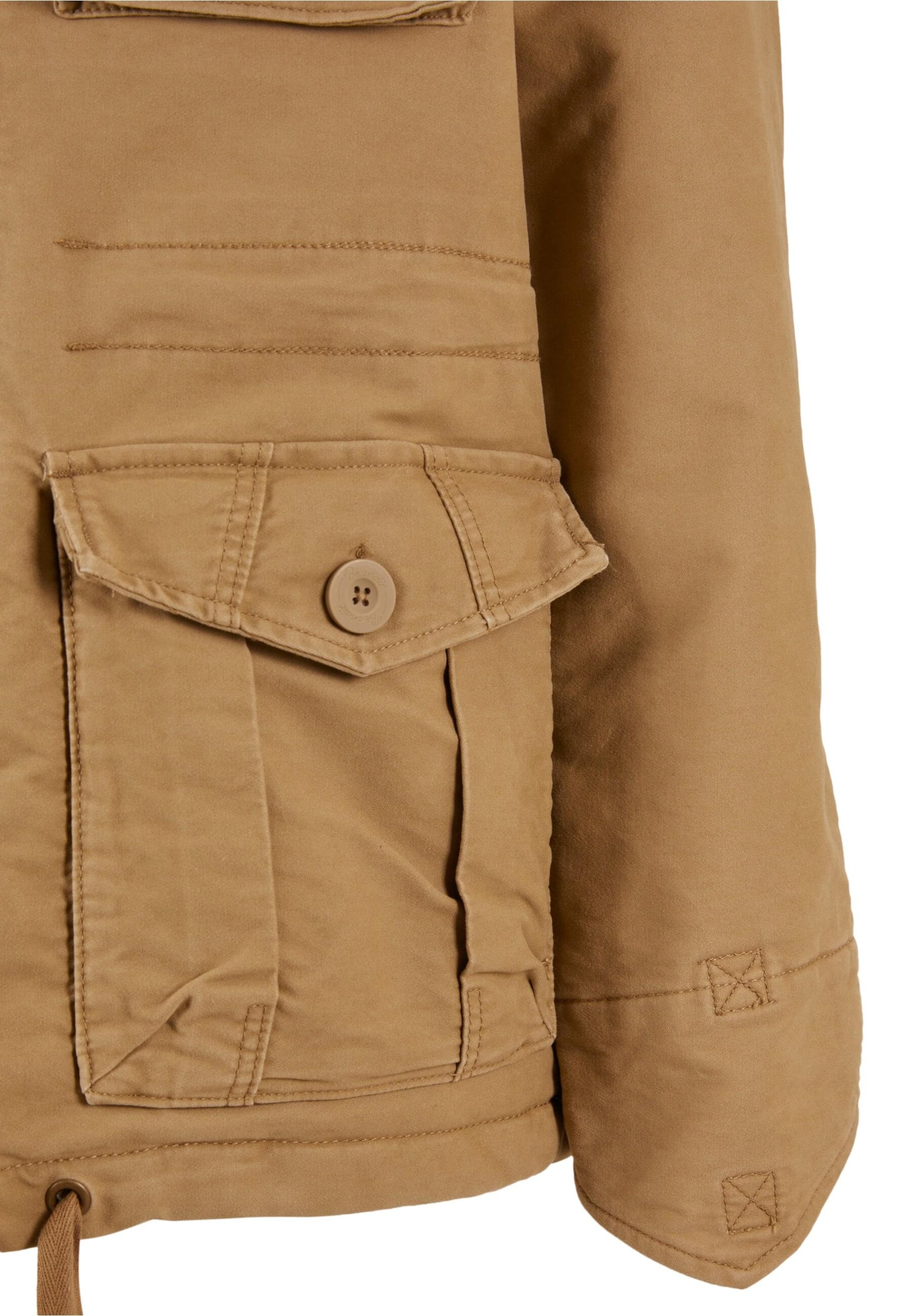 Brandit Übergangsjacke 'Respite' in Braun