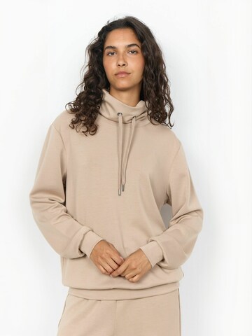 Pull-over ' SC-BANU ' Soyaconcept en marron : devant