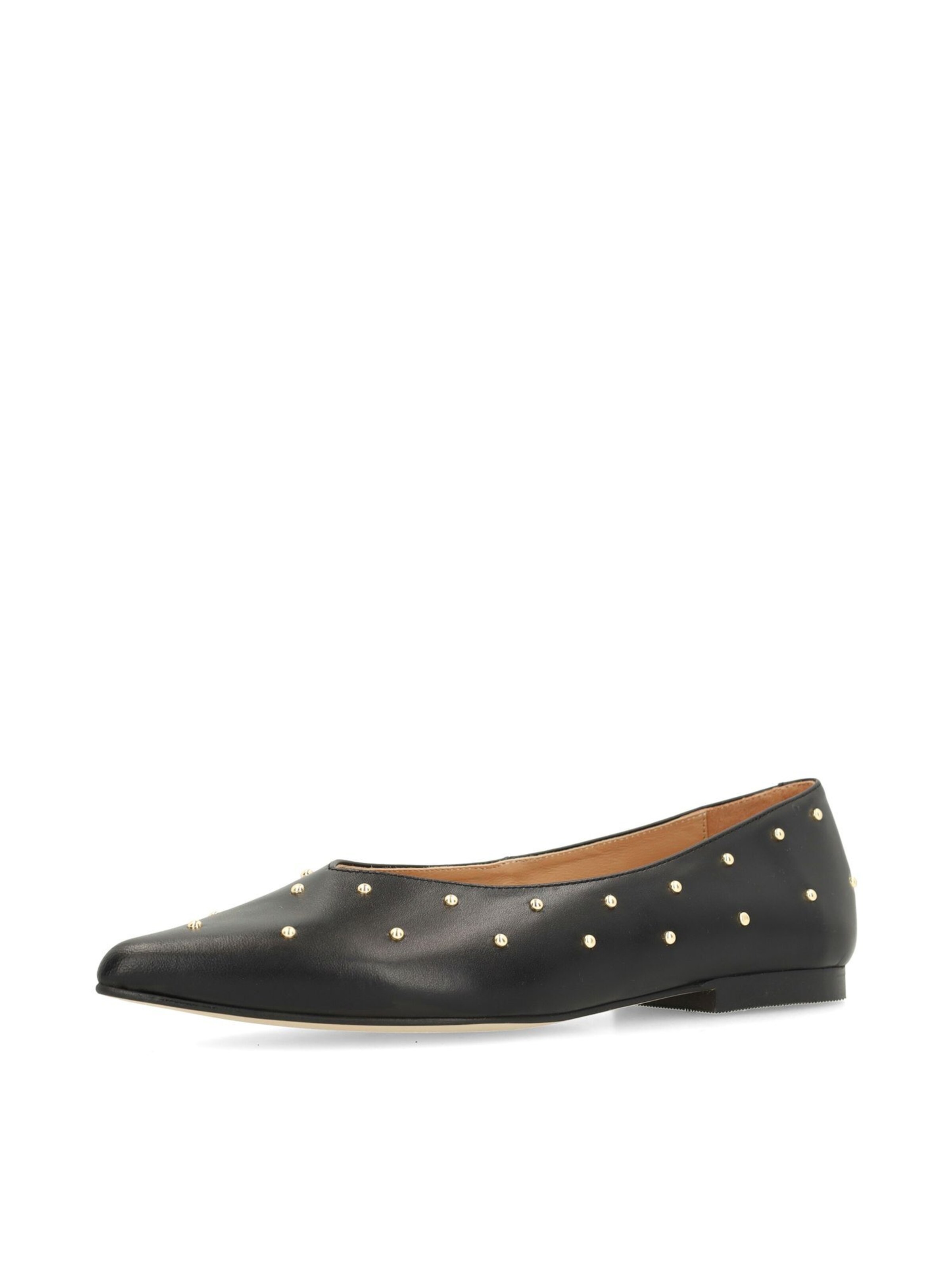 MANFIELD Ballerines en 36 en noir, Vue avec produit