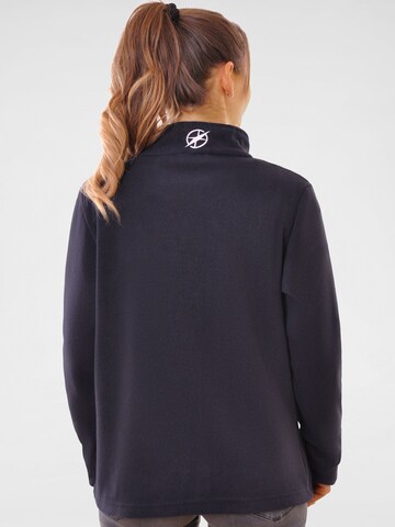 Navigazione Fleece jas in Blauw