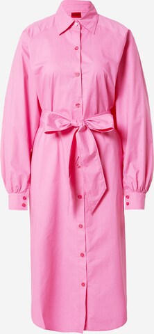 Robe-chemise 'Kameran' HUGO en rose : devant