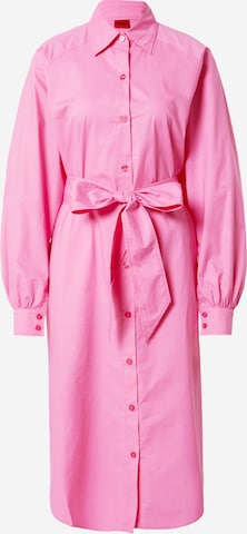 HUGO RedKošulja haljina 'Kameran' - roza boja: prednji dio