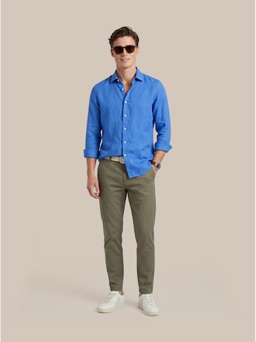 Steppin' out Regular fit Button Up Shirt in Blue