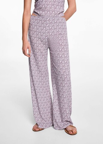 MANGO TEEN Loose fit Pants in Pink: front