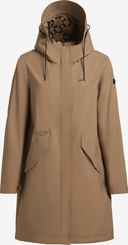 khujo Демисезонное пальто ' Elea' в Бежевый: спереди
