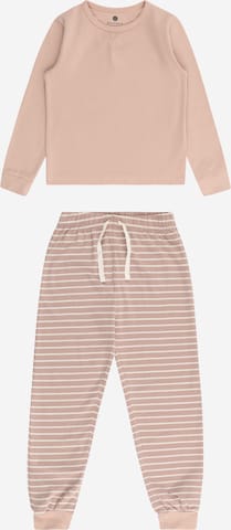 EN FANT Комплект пижама в розово: отпред
