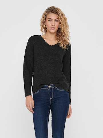 ONLY - Pullover 'Camilla' em cinzento: frente