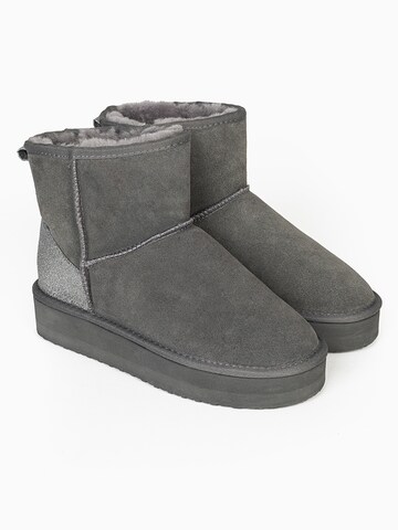 Gooce Snow Boots 'Acacia' in Grau