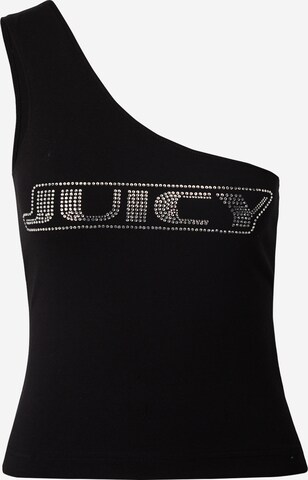 Juicy Couture Top 'DIGI' – černá: přední strana
