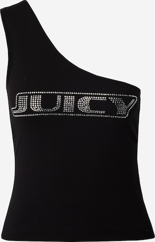 Juicy Couture Τοπ 'DIGI' σε μαύρο: μπροστά