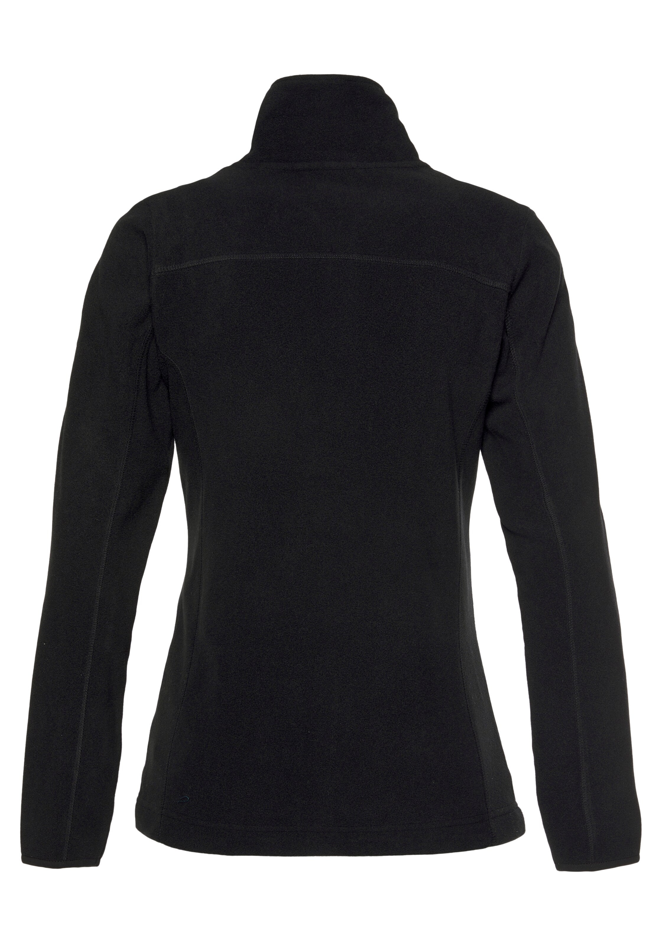 POLARINO Funktionsfleecejacke in Schwarz