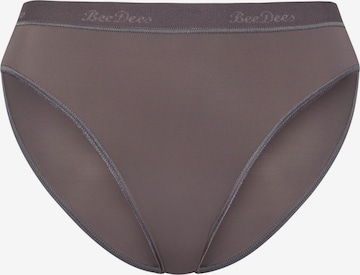 BeeDees Slip 'Microfun Tai' in Grau: Vorderseite