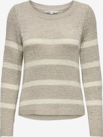 ONLY Pullover 'ONLGeena' in Grau: Vorderseite