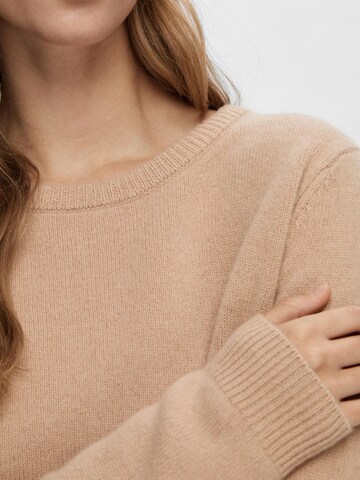 SELECTED FEMME Pullover 'Manila' in Braun