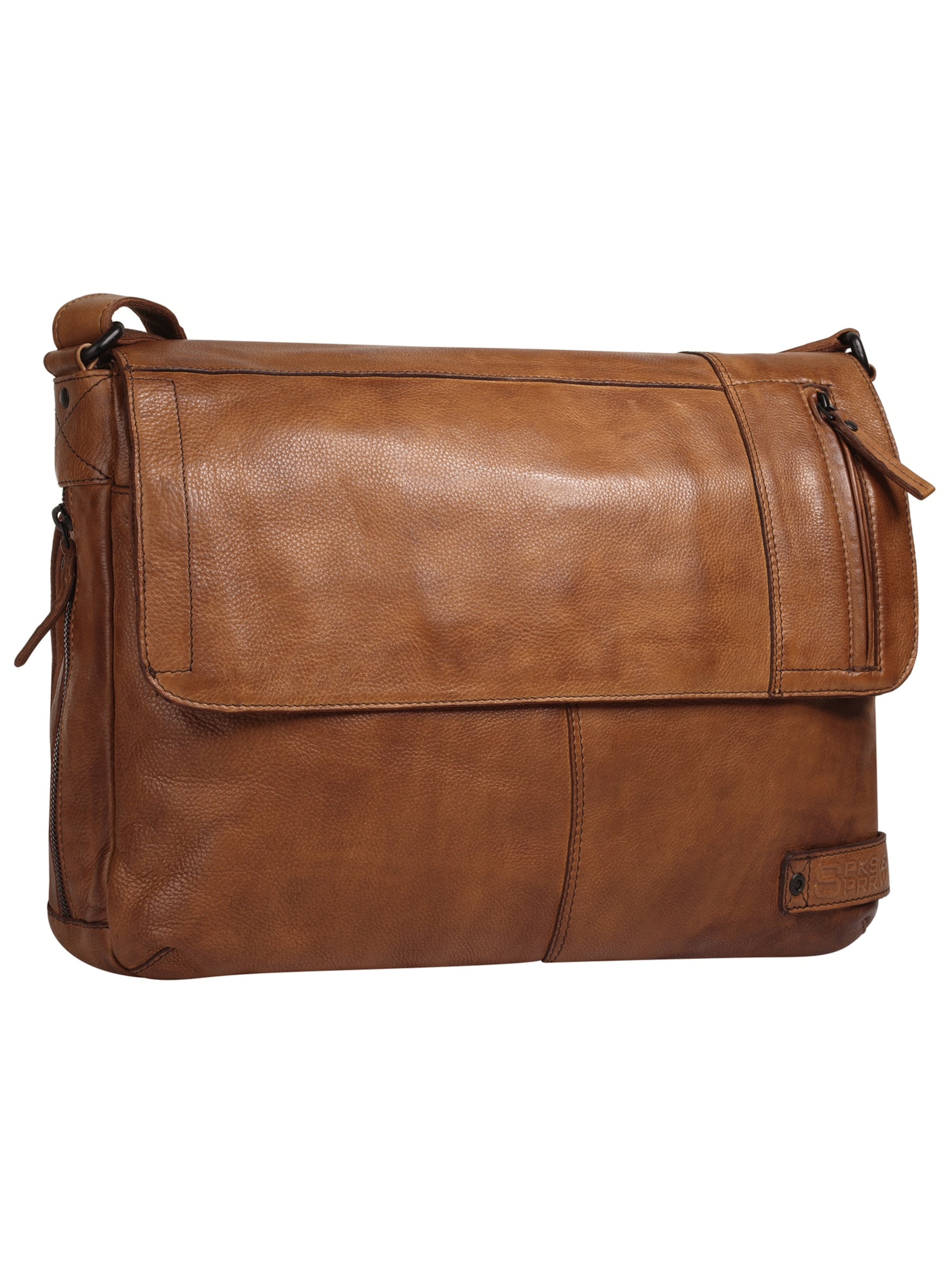 Spikes & Sparrow Messenger in Brown