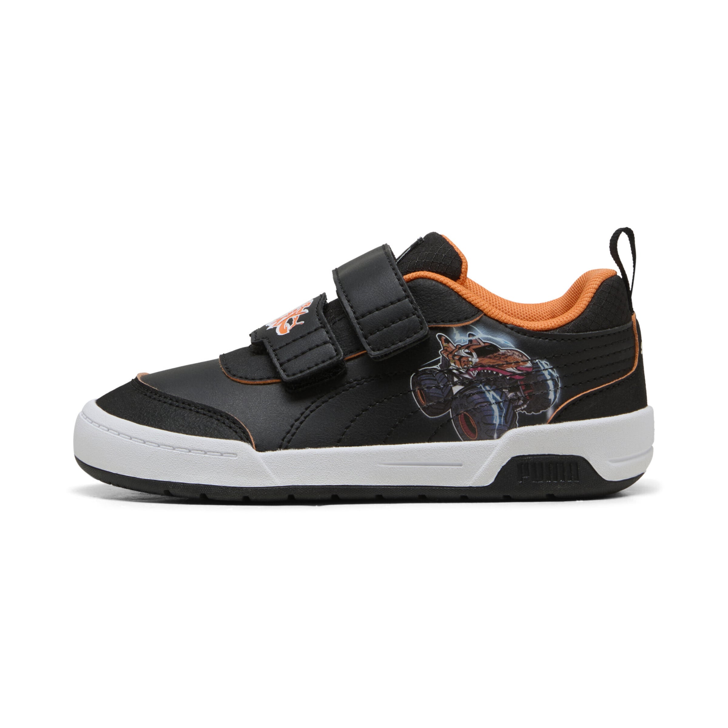 PUMA Trainers 'Puma x Hot Wheels™ Monster Trucks' in Black: front