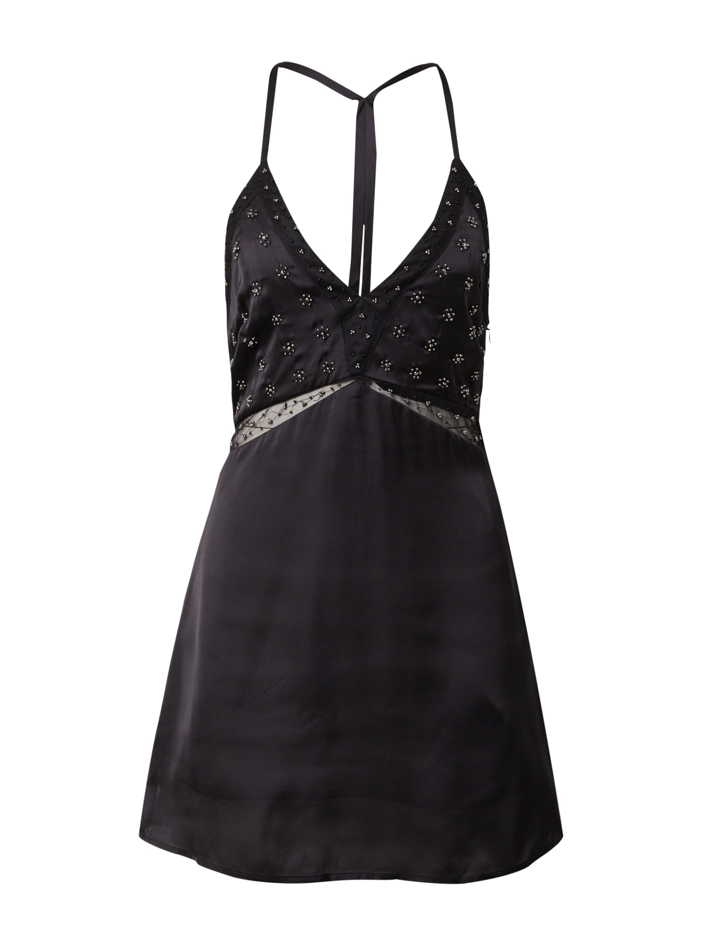 Nasty Gal Φόρεμα σε μαύρο: μπροστά