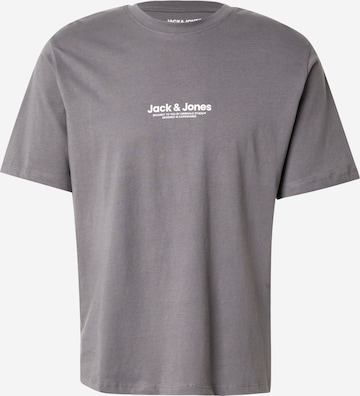 JACK & JONES Shirt 'JWHVESTERBRO' in Grey: front
