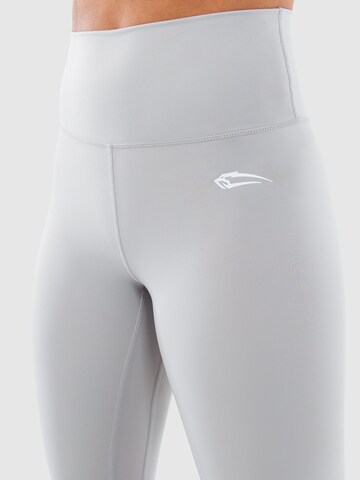 Smilodox Skinny Workout Pants 'Advanced Affectionate' in Grey