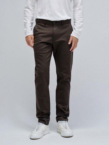 Salsa Jeans Slim fit Chino Pants in Brown: front