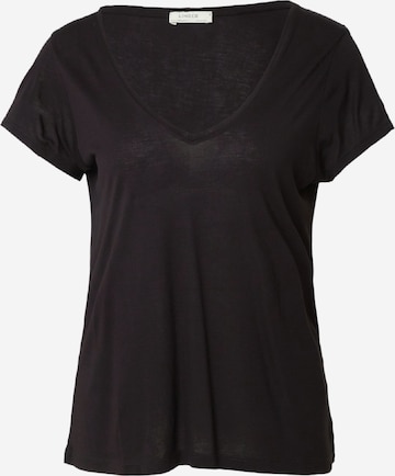 T-shirt 'Vita' Lindex en noir : devant