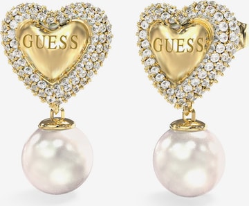GUESSNaušnice - zlatna boja: prednji dio