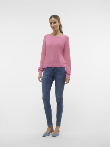 VERO MODA Trui 'NEWLEXSUN' in Roze