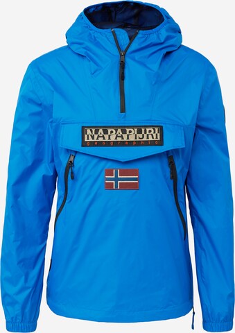 Veste mi-saison 'RAINFOREST' NAPAPIJRI en bleu : devant