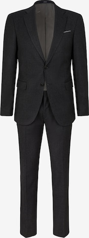 JOOP! Slim fit Suit ' Haspar-Bloom ' in Blue: front