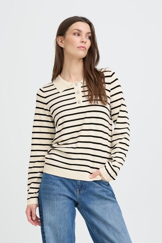 Pull-over 'PZSara' Pulz en noir : devant