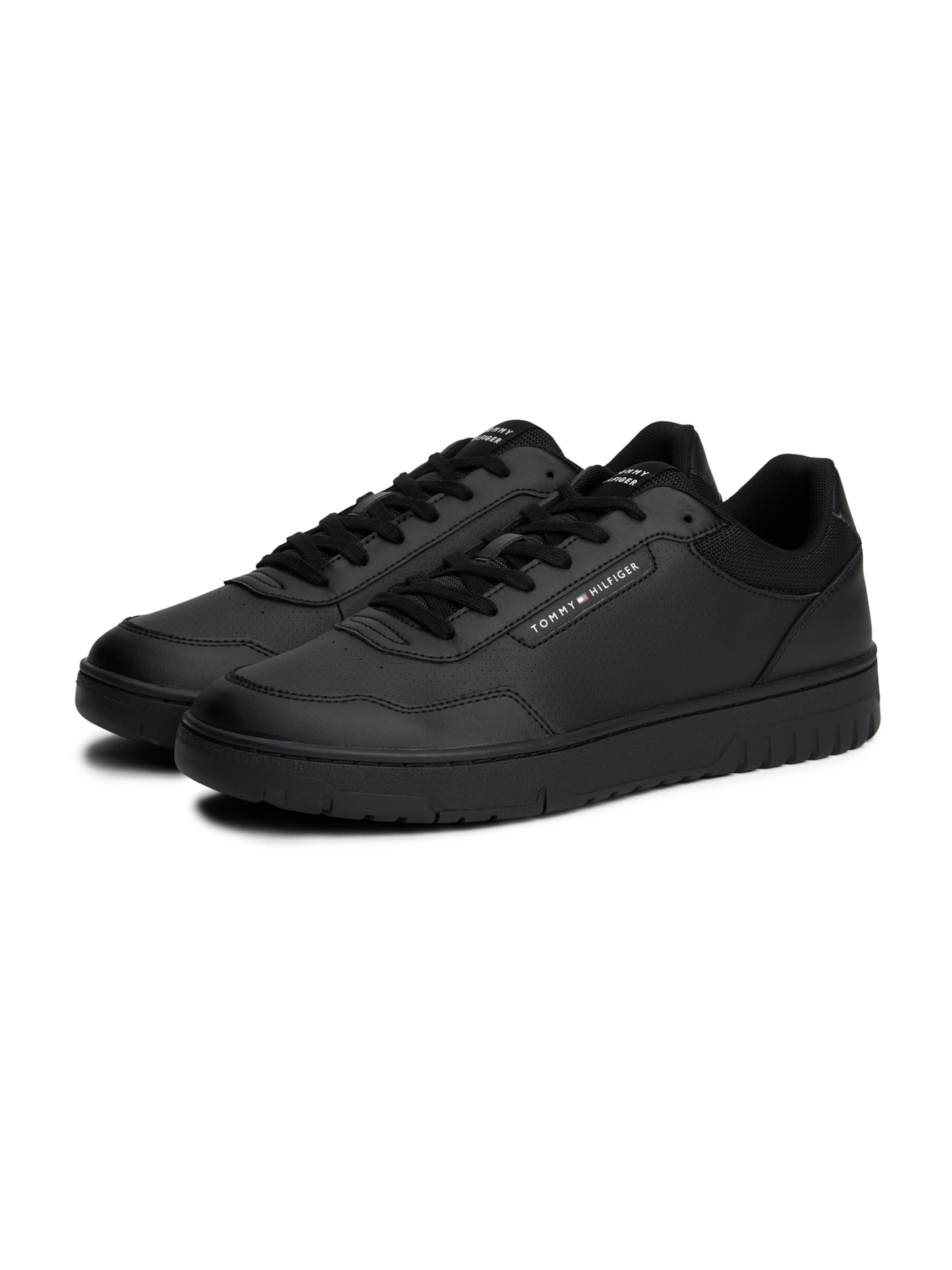 TOMMY HILFIGER Sneaker 'Basket Core' in Schwarz