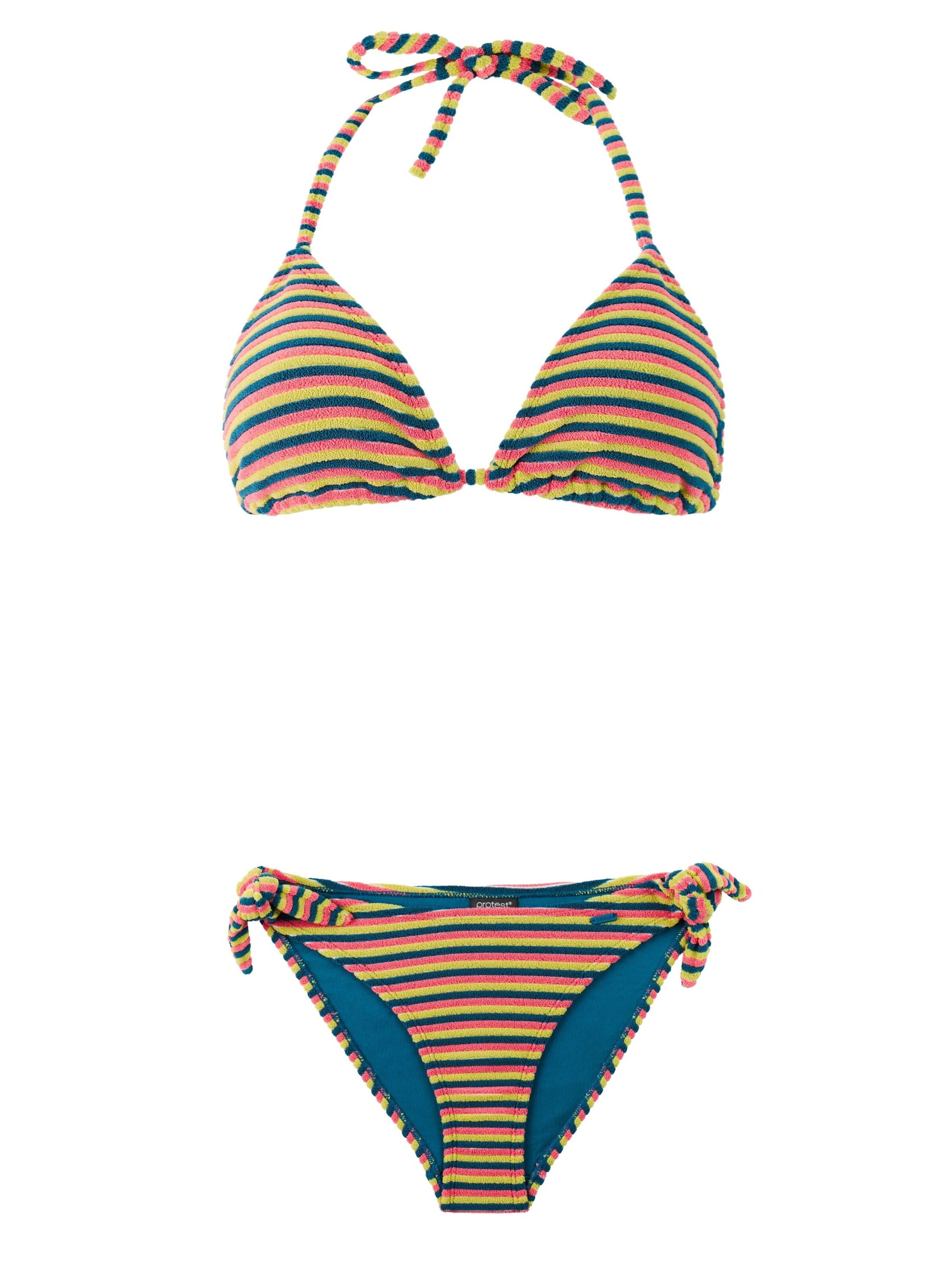 PROTEST Triangle Bikini 'bikini' in Pink: front