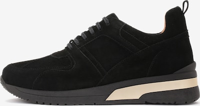 Kazar Sneaker in beige / schwarz, Produktansicht