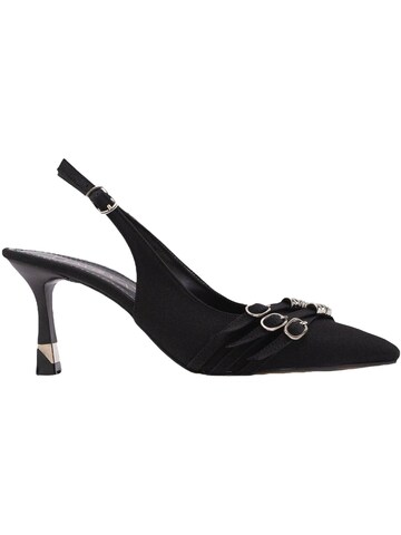 Limoya Slingpumps 'Rosig' in Zwart