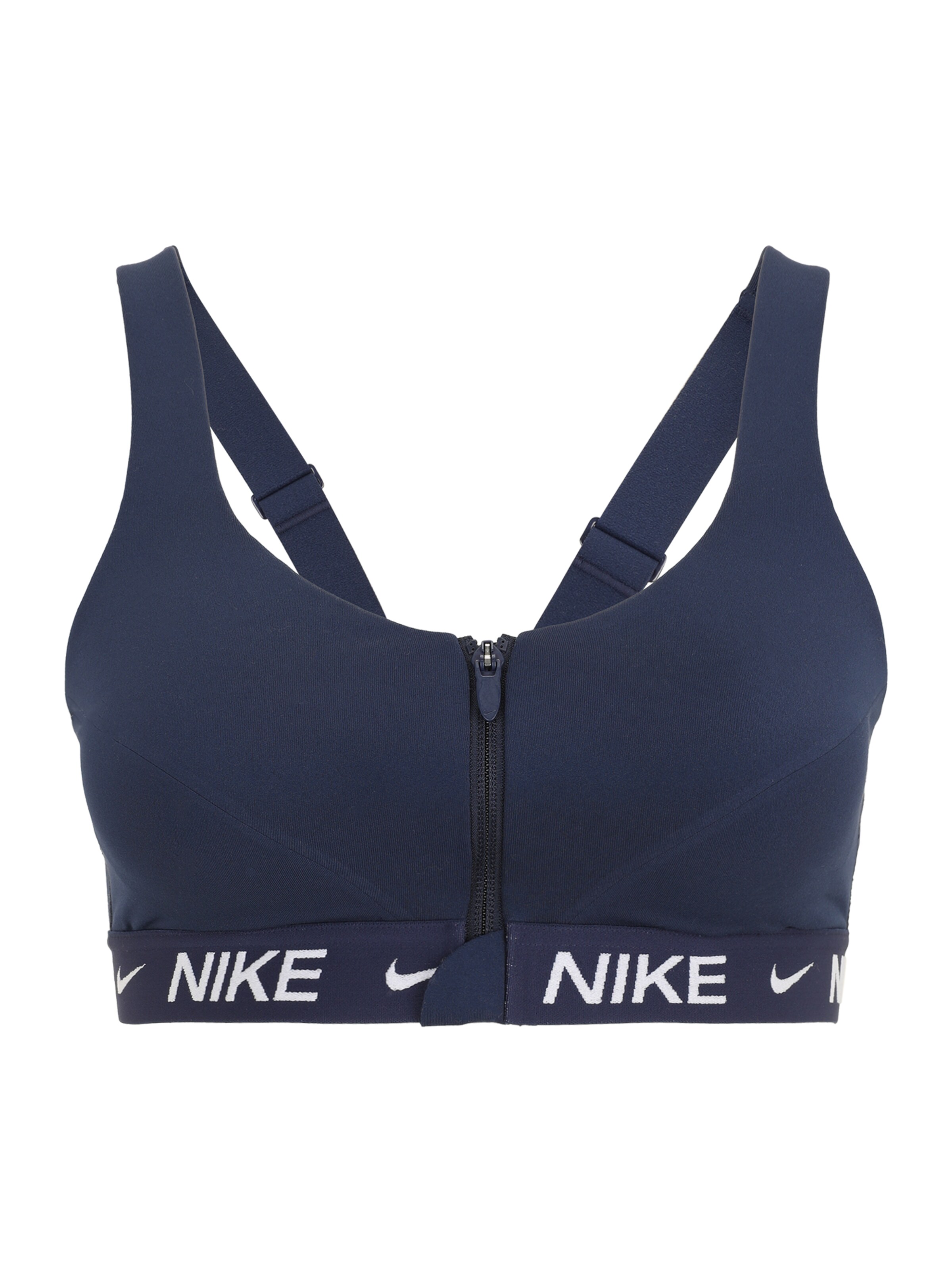 NIKE Sujetador deportivo 'INDY' en navy / blanco, Vista del producto