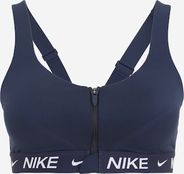 NIKE - Bustier Sujetador deportivo 'INDY' en azul: frente