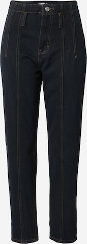 Missguided Tapered Jeans in Zwart: voorkant