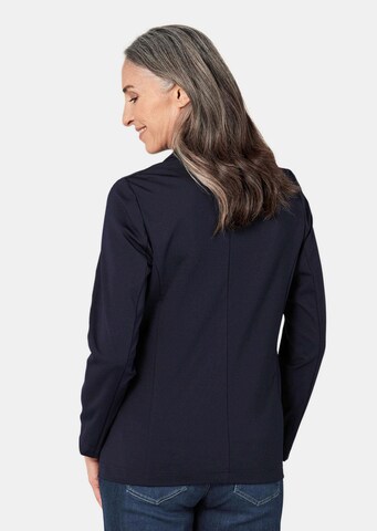 Goldner Blazer in Blau