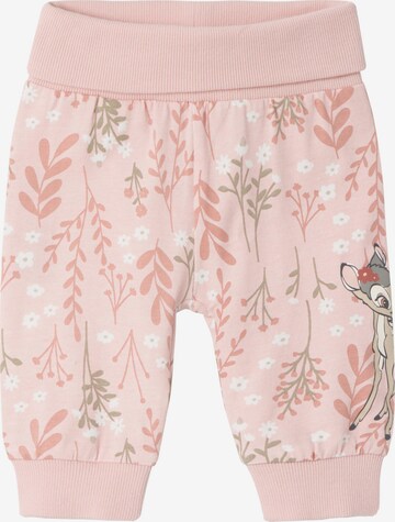 NAME IT - Tapered Pantalón 'DRO' en rosa: frente