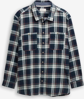 Fit confort Chemise TOM TAILOR Men + en bleu : devant