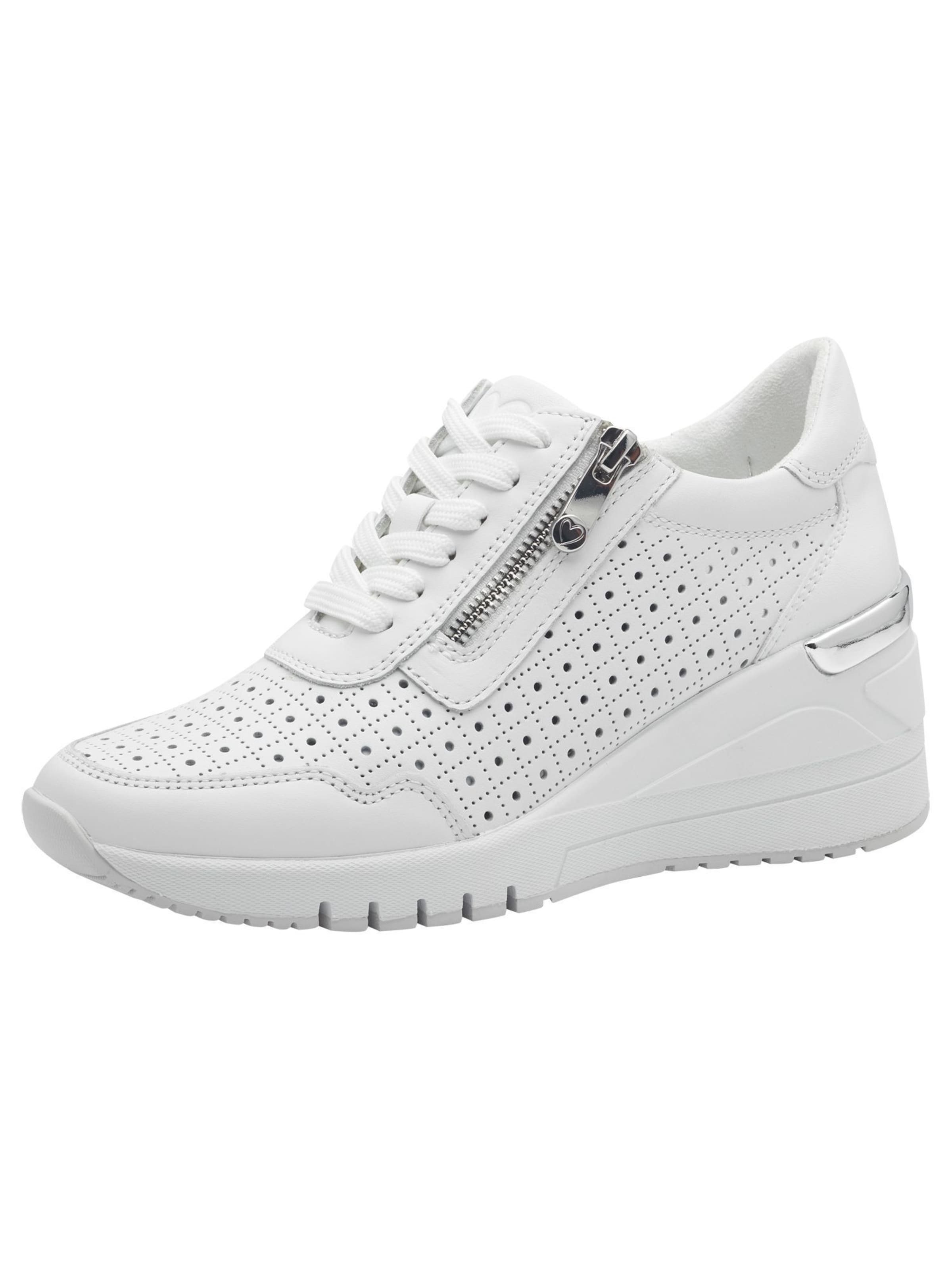MARCO TOZZI Platform trainers in White: front