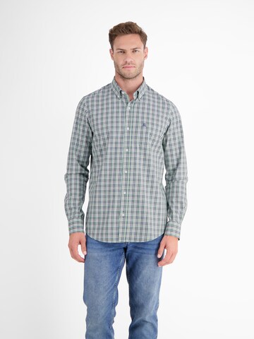LERROS Regular fit Overhemd in Blauw: voorkant