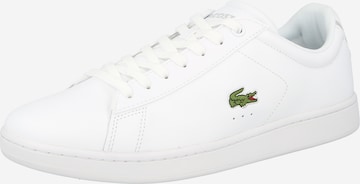 LACOSTE Sneaker 'Carnaby' in Weiß: front