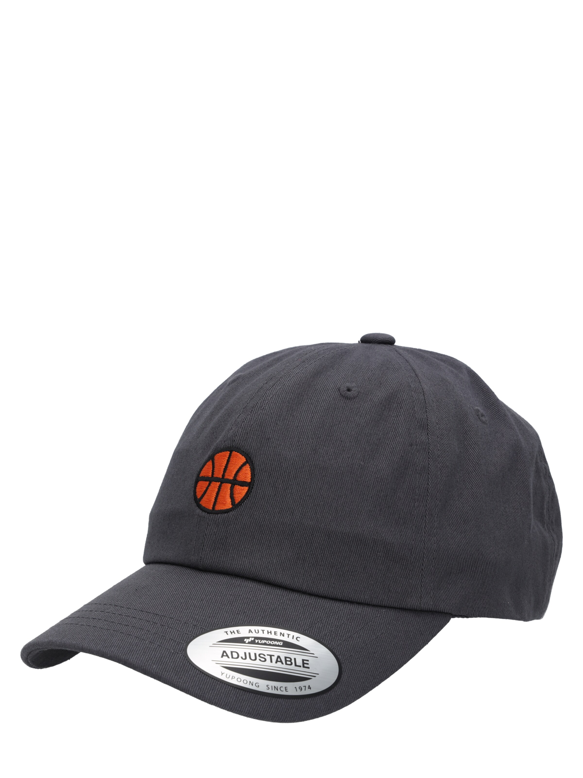 FC BAYERN MÜNCHEN Athletic Cap 'Essentials' in Grey: front