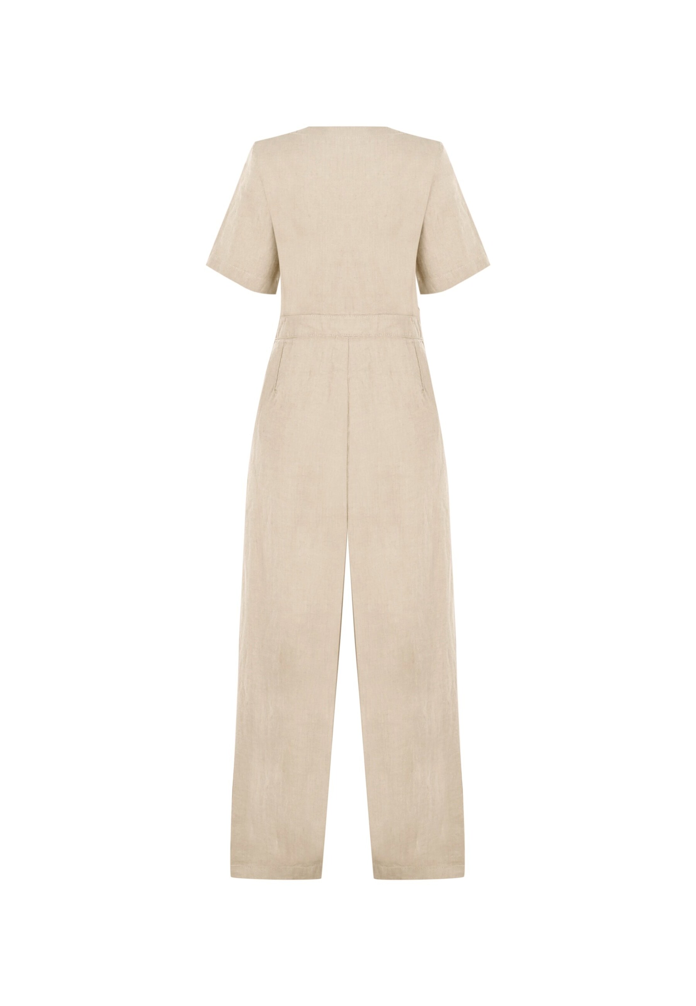 FRESHLIONS Jumpsuit 'Kira' in Beige