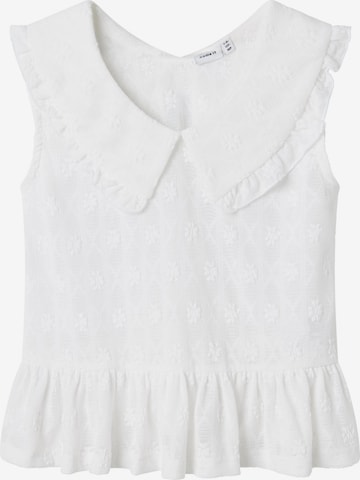 NAME IT Top in White: front